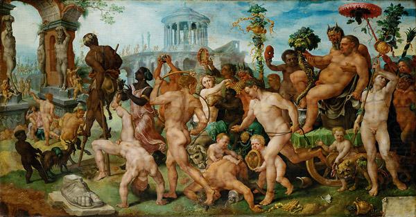 unknow artist Triumphzug des Bacchus oil painting picture